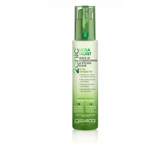 Giovanni - 2Chic® Ultra-Moist Super Potion Anti-Frizz & Binding Serum Oil 81ml