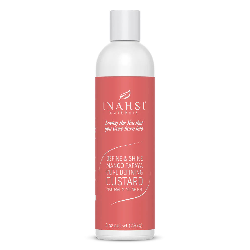 Inahsi - Naturals - Define & Shine Mango Papaya Curl Defining Custard 226gr
