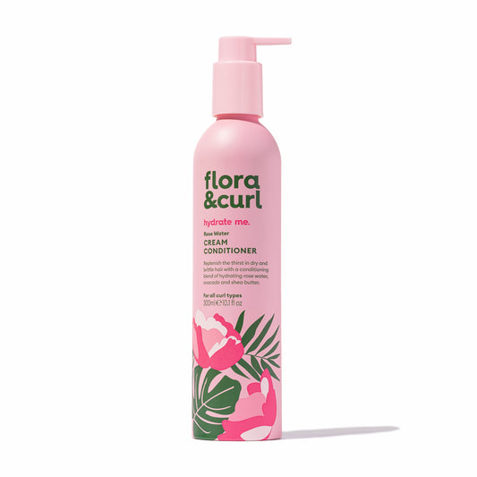 Flora & Curl - Rose Water & Honey Cream Conditioner 300ml