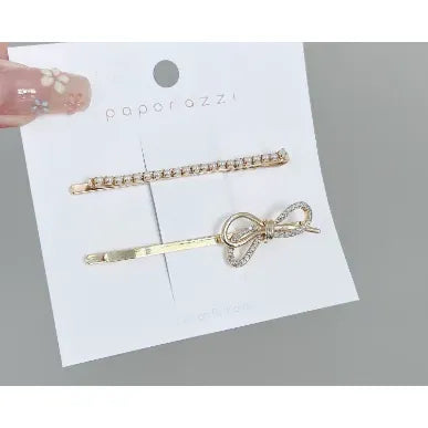 Elegant Pearl Star Hair Clips - Korean Hair Accessories