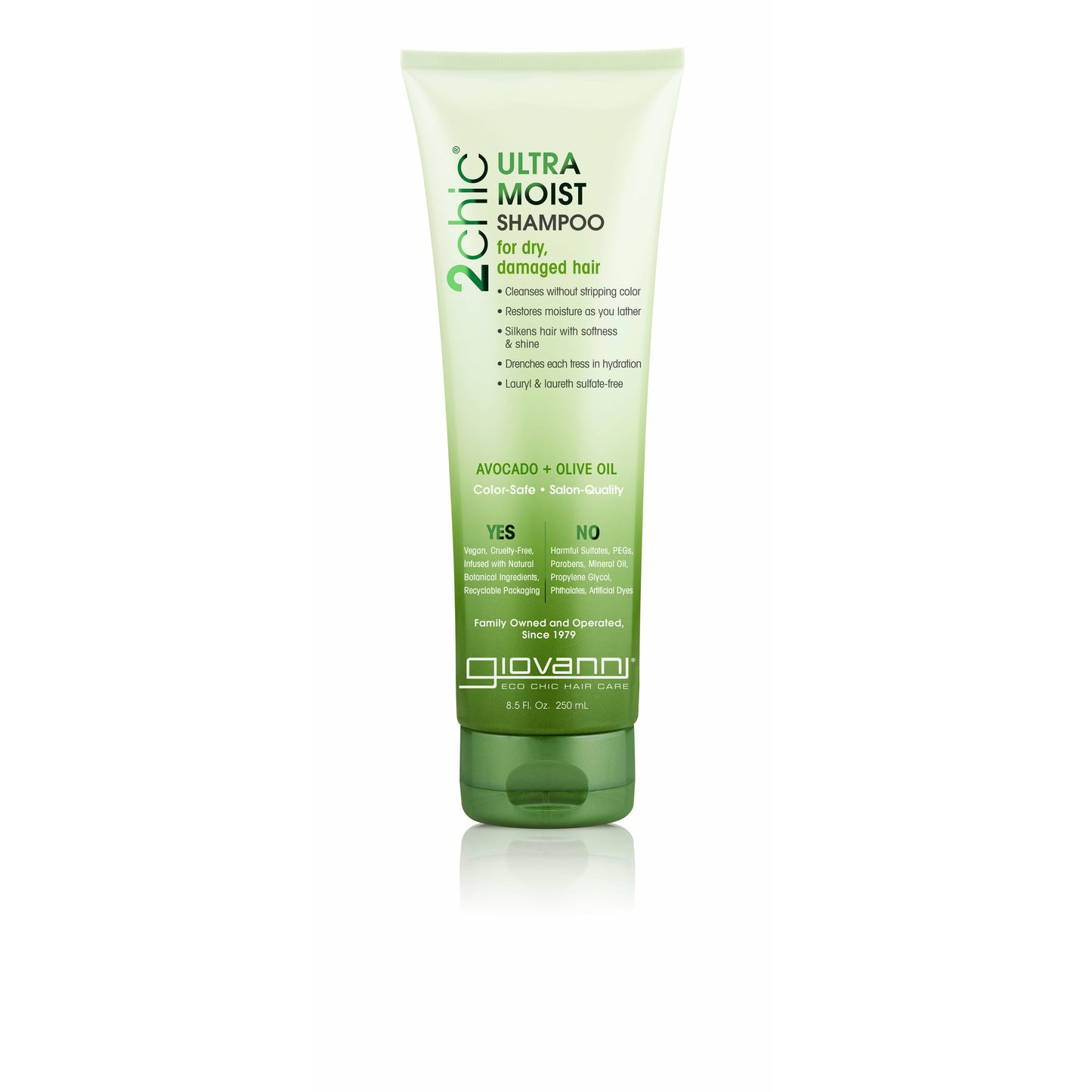 Giovanni - 2Chic® Ultra-Moist Shampoo  - Green Avocado & Olive Oil