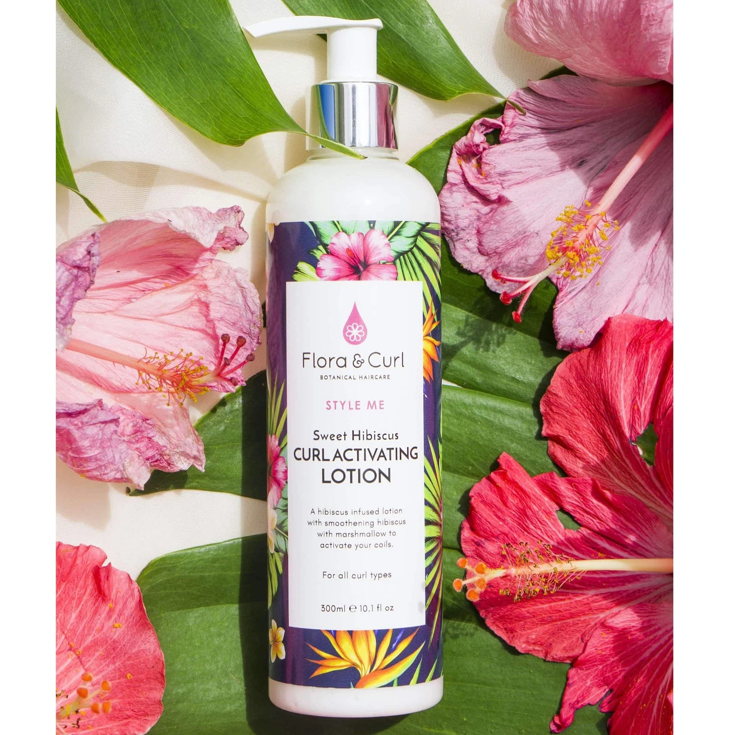 Flora & Curl - Sweet Hibiscus Curl Activating Lotion